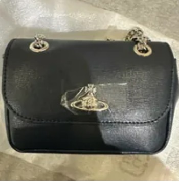 [S] VIVIENNE WESTWOOD SMALL CHAIN PURSE K412,NAVY, 8050889680451 (SVW28)