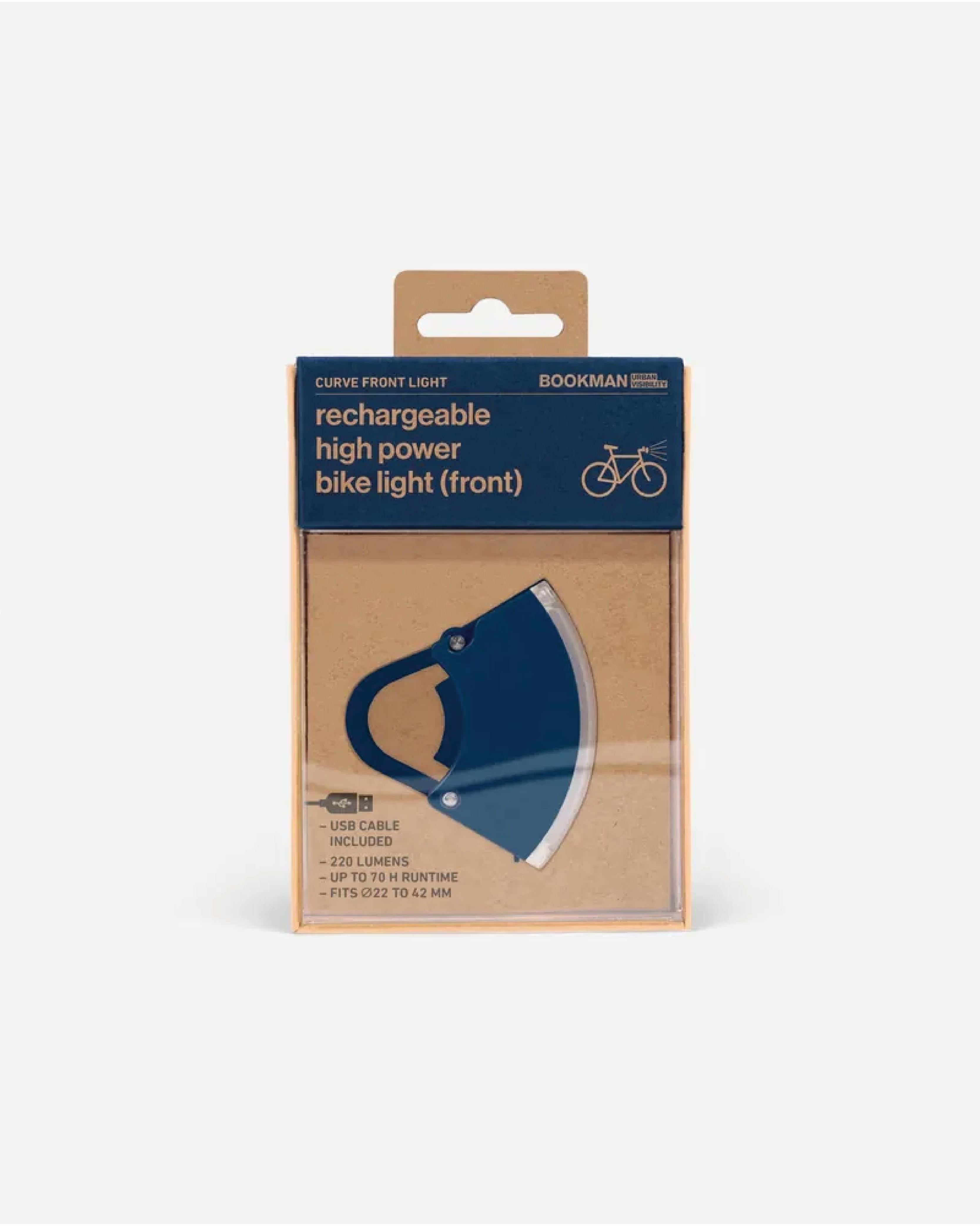 【BOOKMAN】Curve Front Light 前燈 Blue/藍色