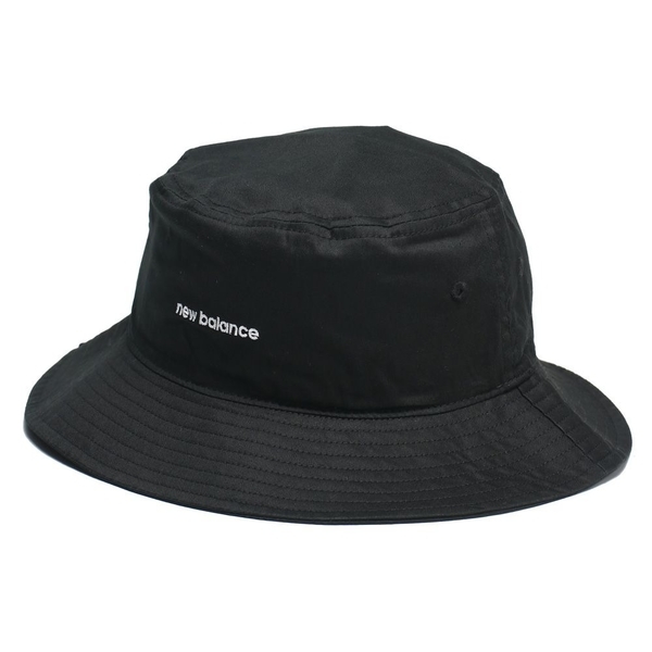 NEW BALANCE 漁夫帽 NB 黑 基本款 刺繡 休閒 LAH13003BK