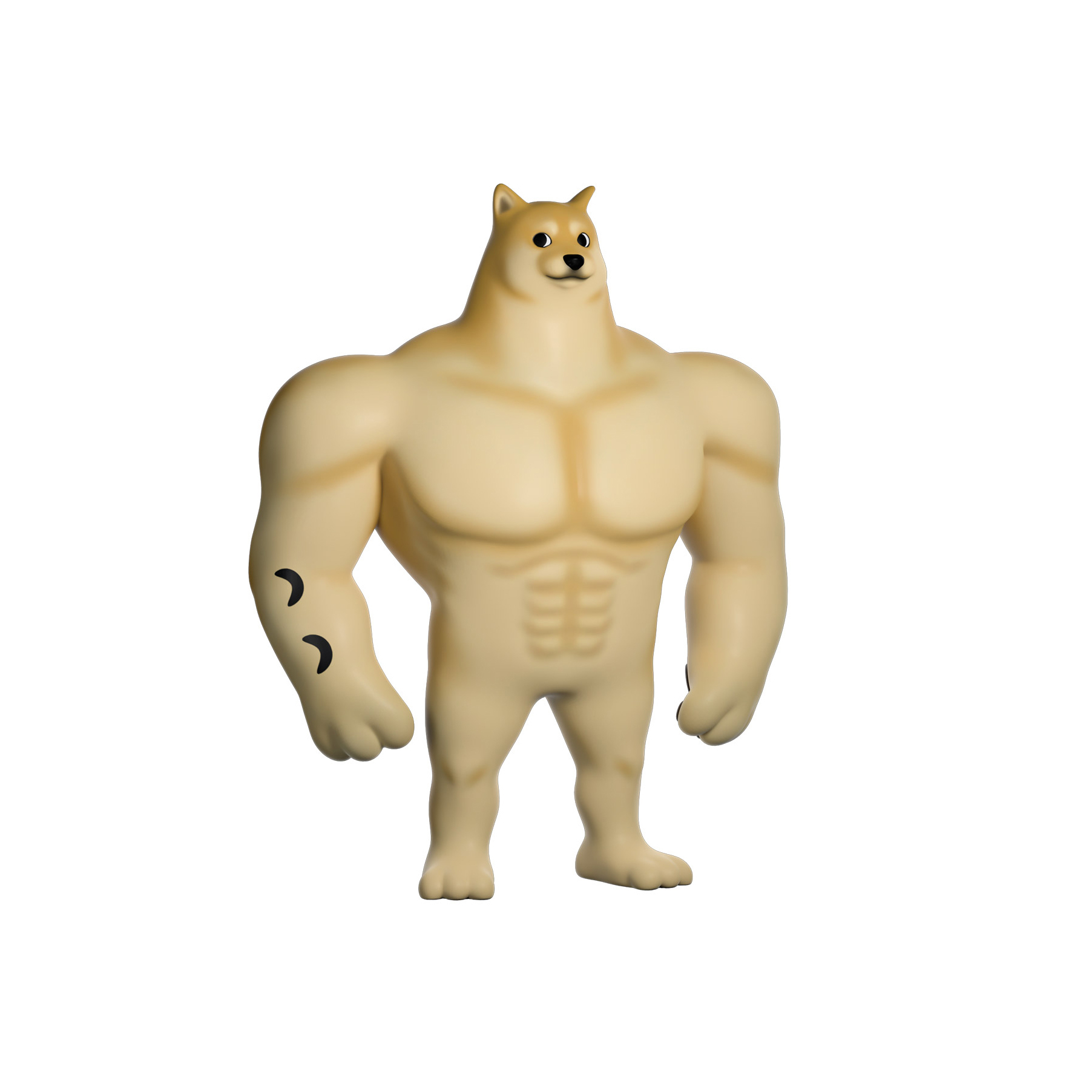 YOUTOOZ SWOLE DOGE 肌肉柴犬肌肉柴迷因
