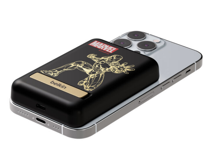 Belkin 磁力無線行動充電器 5K+支架 (Marvel 系列)