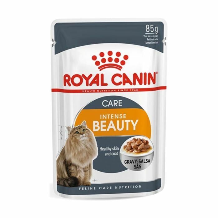 Royal Canin - 貓濕糧 - 成貓亮毛及皮膚加護主食濕糧 (肉汁) 85G (12包)