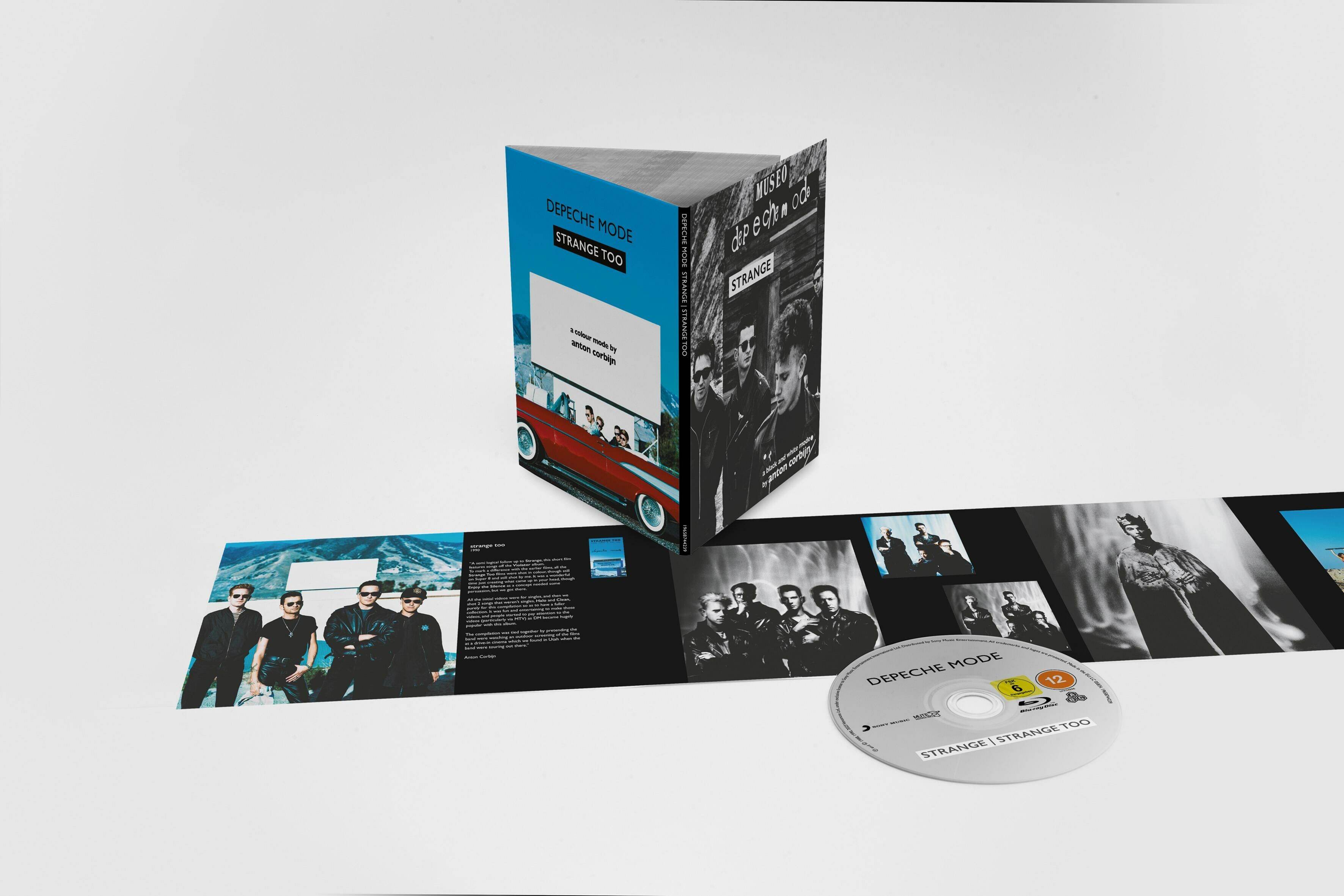 DEPECHE MODE - STRANGE / STRANGE TOO - (BLURAY ALBUM)