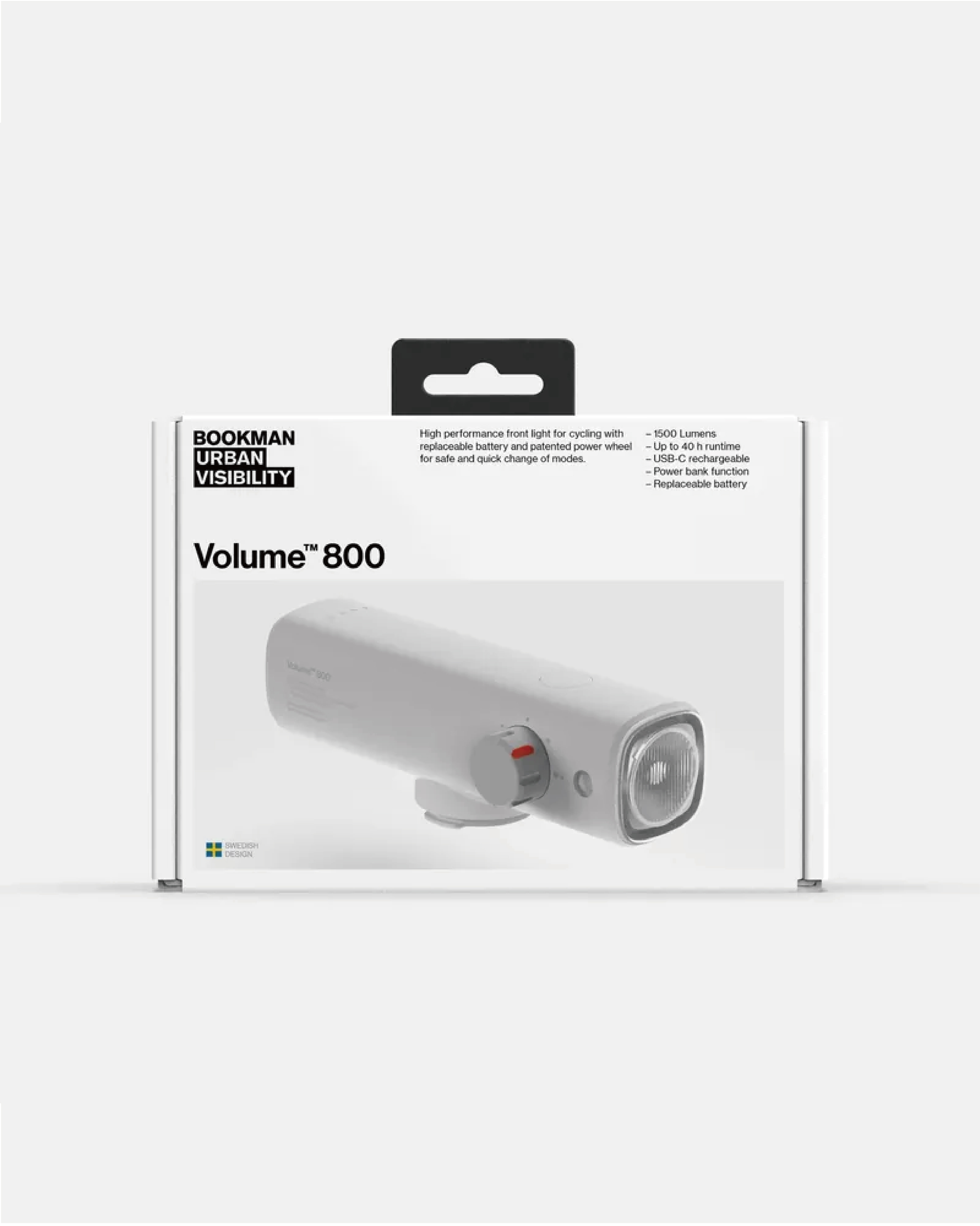 【BOOKMAN】Volume™ 800 高流明前燈 White/白色