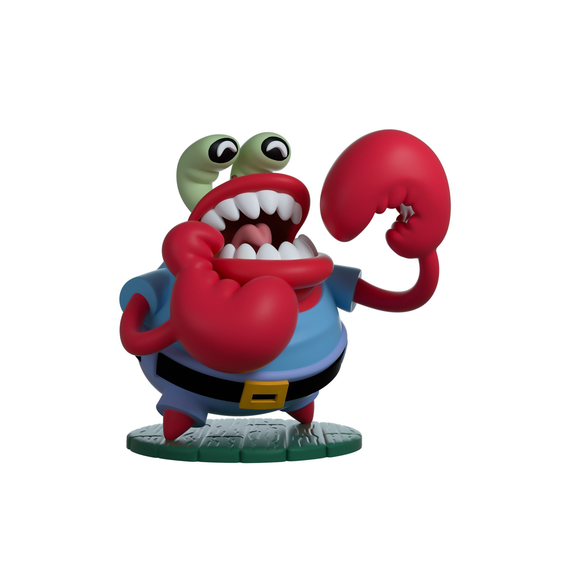 YOUTOOZ CHOKING MR.KRABS 海綿寶寶系列 塘膠公仔 窒息的蟹老闆