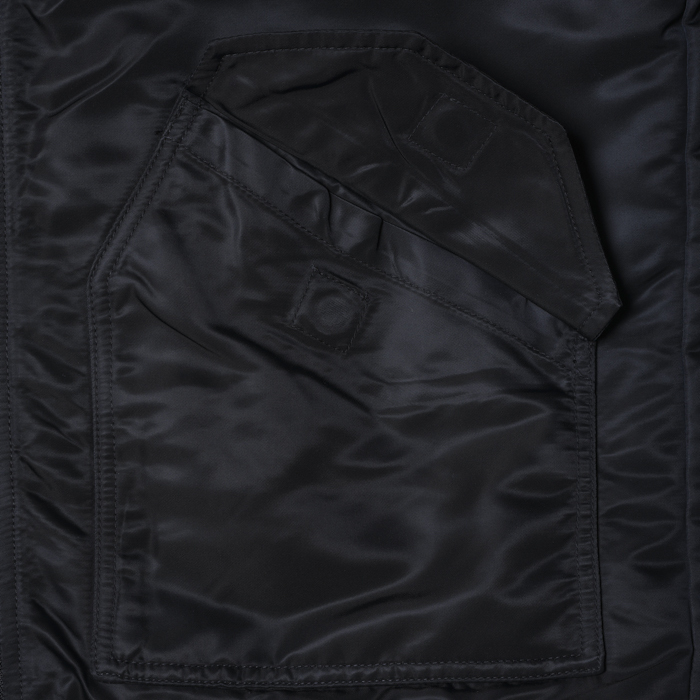 LIBERAIDERS 23F/W COLLARLESS FLIGHT JACKET