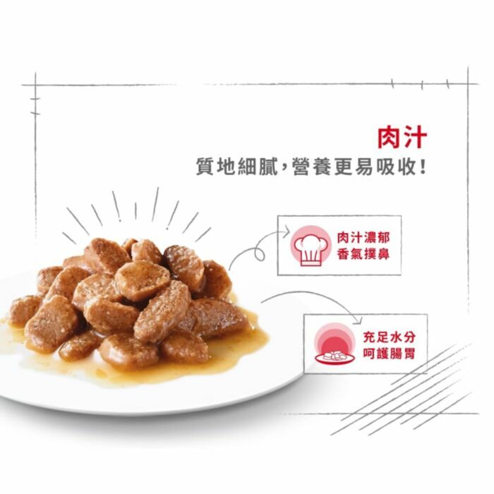 Royal Canin - 狗濕糧 - 小型老犬12+營養主食濕糧 (肉汁) 85G (12包)