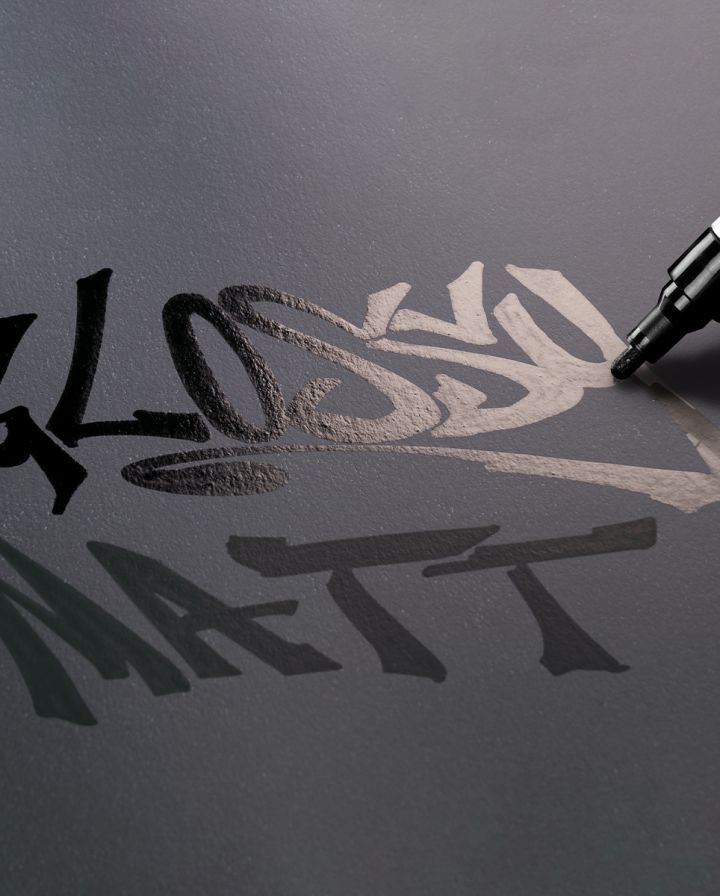 One4All Black & White Glossy 亮光黑白色