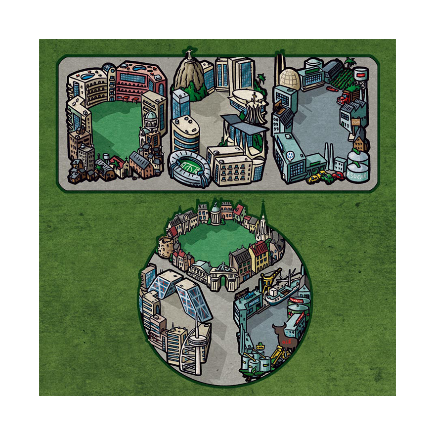 電力公司擴充5：巴西／西班牙&葡萄牙地圖