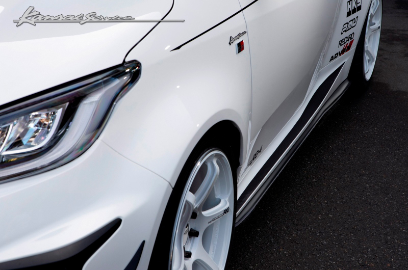 KANSAI SERVICE 側裙 TOYOTA GR YARIS