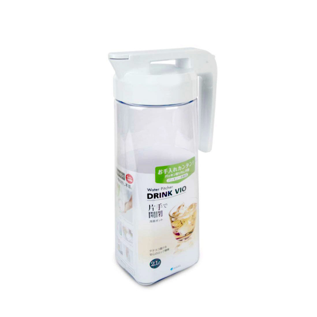 日本品牌ASVEL 2.1L VIO冷水瓶 -8045-W