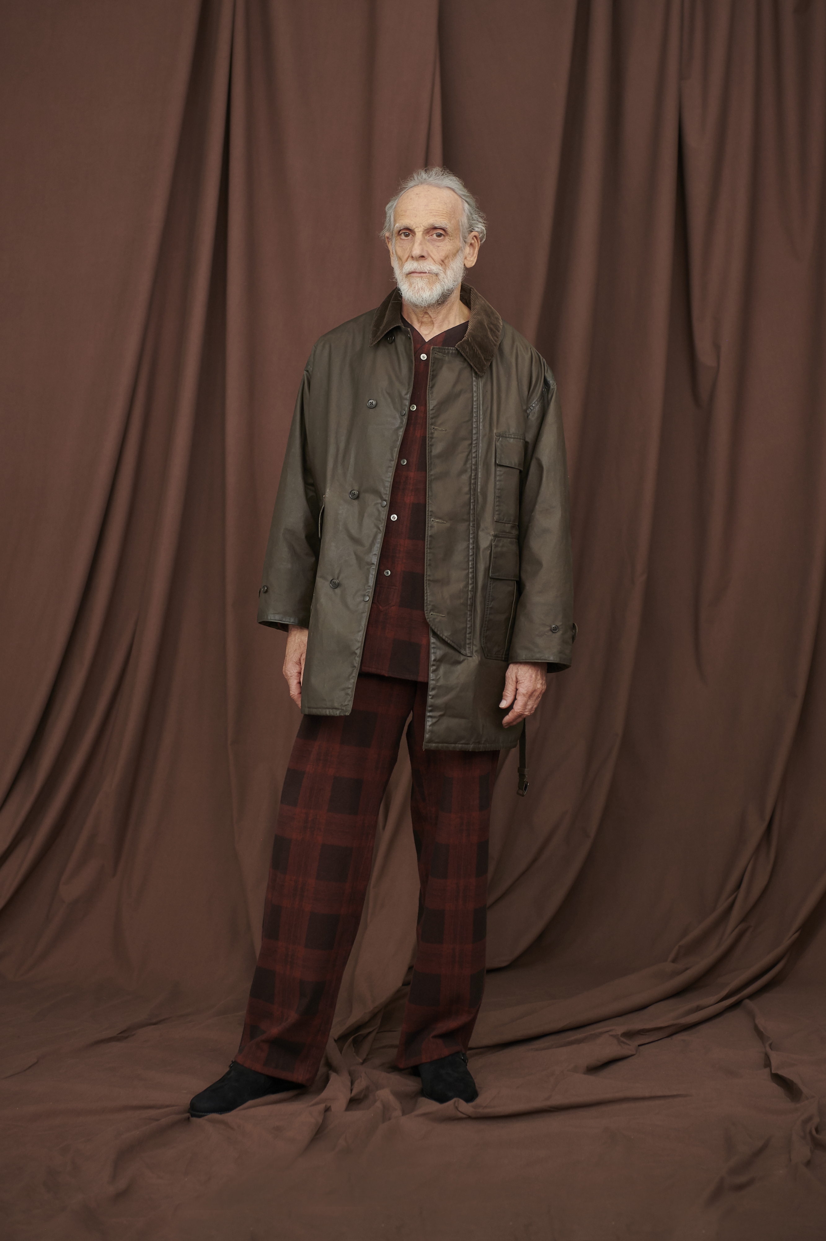 OLD JOE PATINA OILED CLOTH HUSKY COAT (2COL)