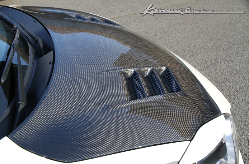 KANSAI SERVICE CARBON 引擎蓋 SWIFT SPORT ZC33S