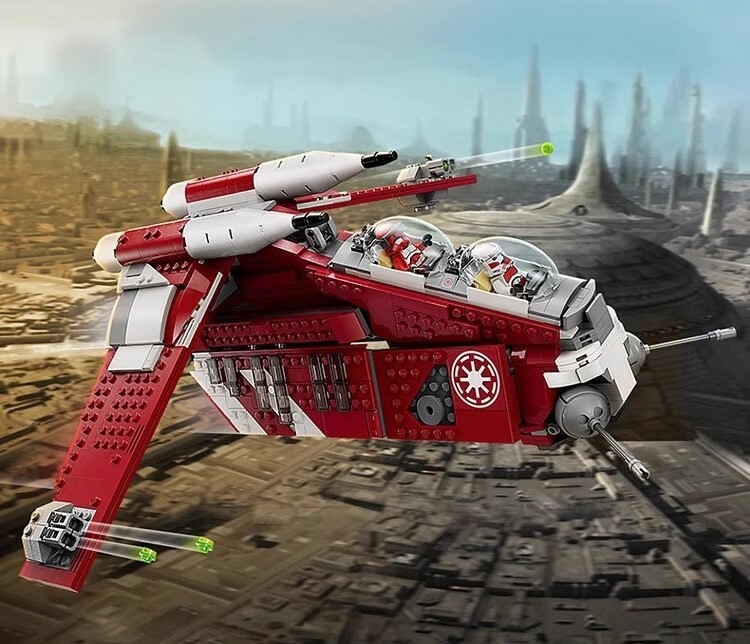 Coruscant Guard Gunship Star Wars Buildings Set Fit Lego NO BOX NAM970