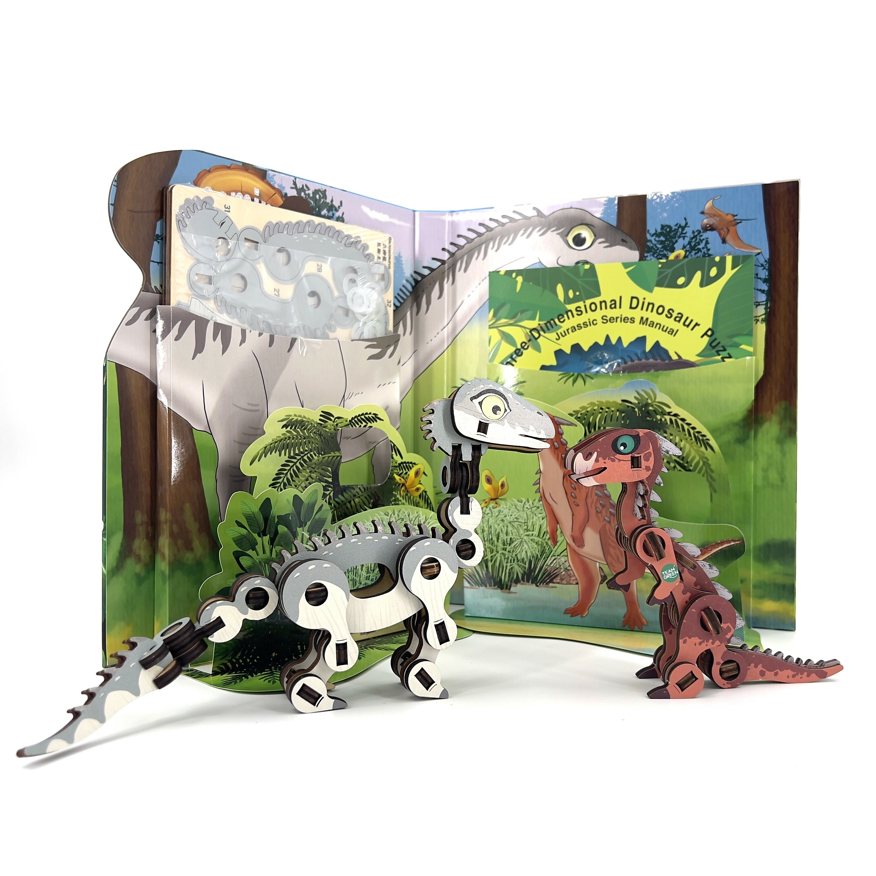 Jurassic Book Series 2 -Scelidosaurus & Barapasaurus