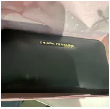 [S] CHIARA FERRAGNI RANGE K CF SIMPLE SKETCH BOX CALF PU LONG WALLET,BLACK, 75SB5PK1/ZS959899 (SCF220)