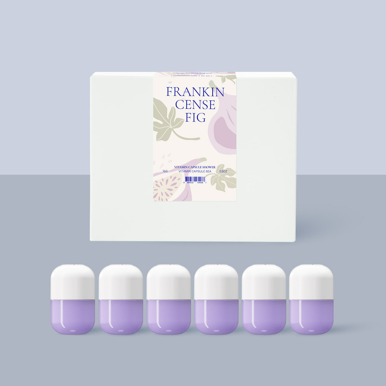 【SHIFT】無花果香薰維他命C除氯膠囊1套6粒, 一粒膠囊中含有相當於120個檸檬的維生素C