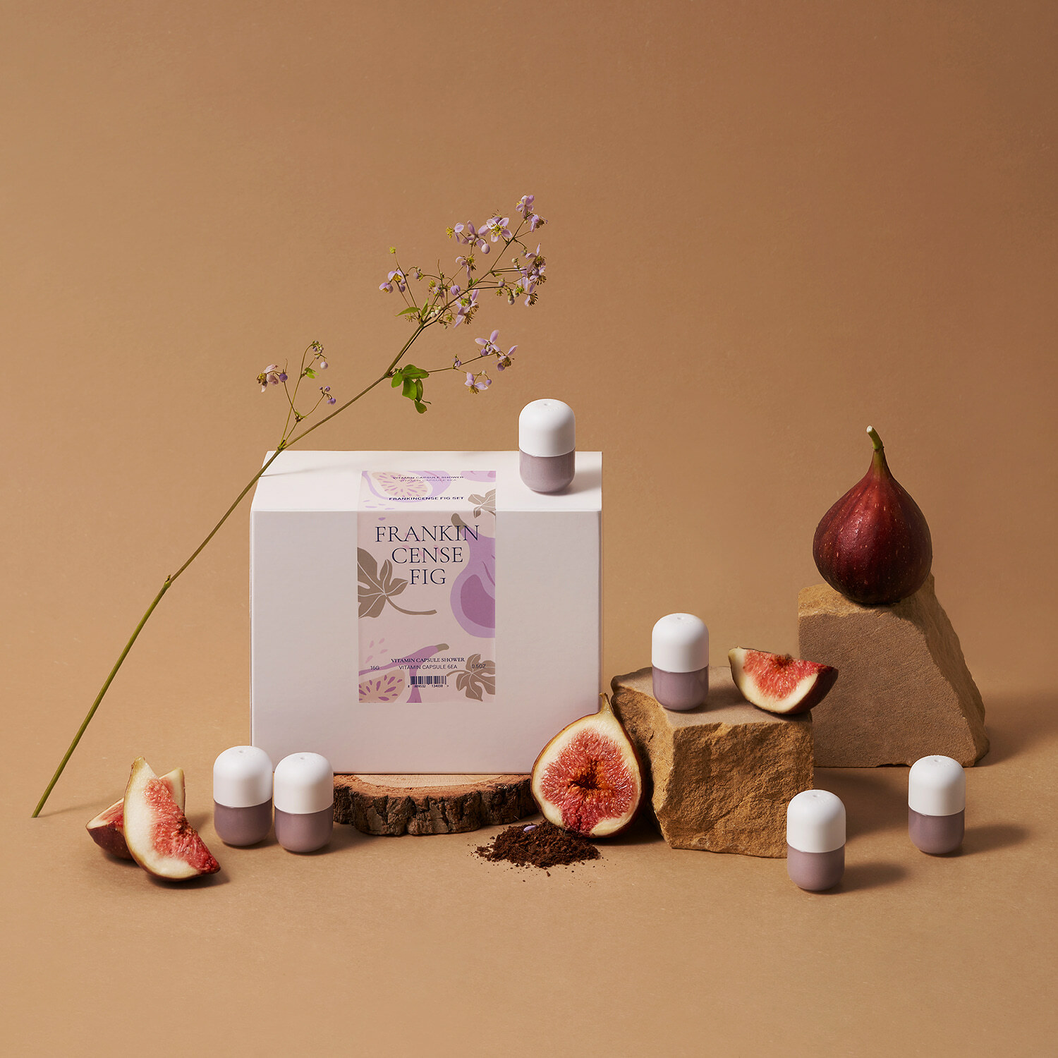 【SHIFT】無花果香薰維他命C除氯膠囊1套6粒, 一粒膠囊中含有相當於120個檸檬的維生素C