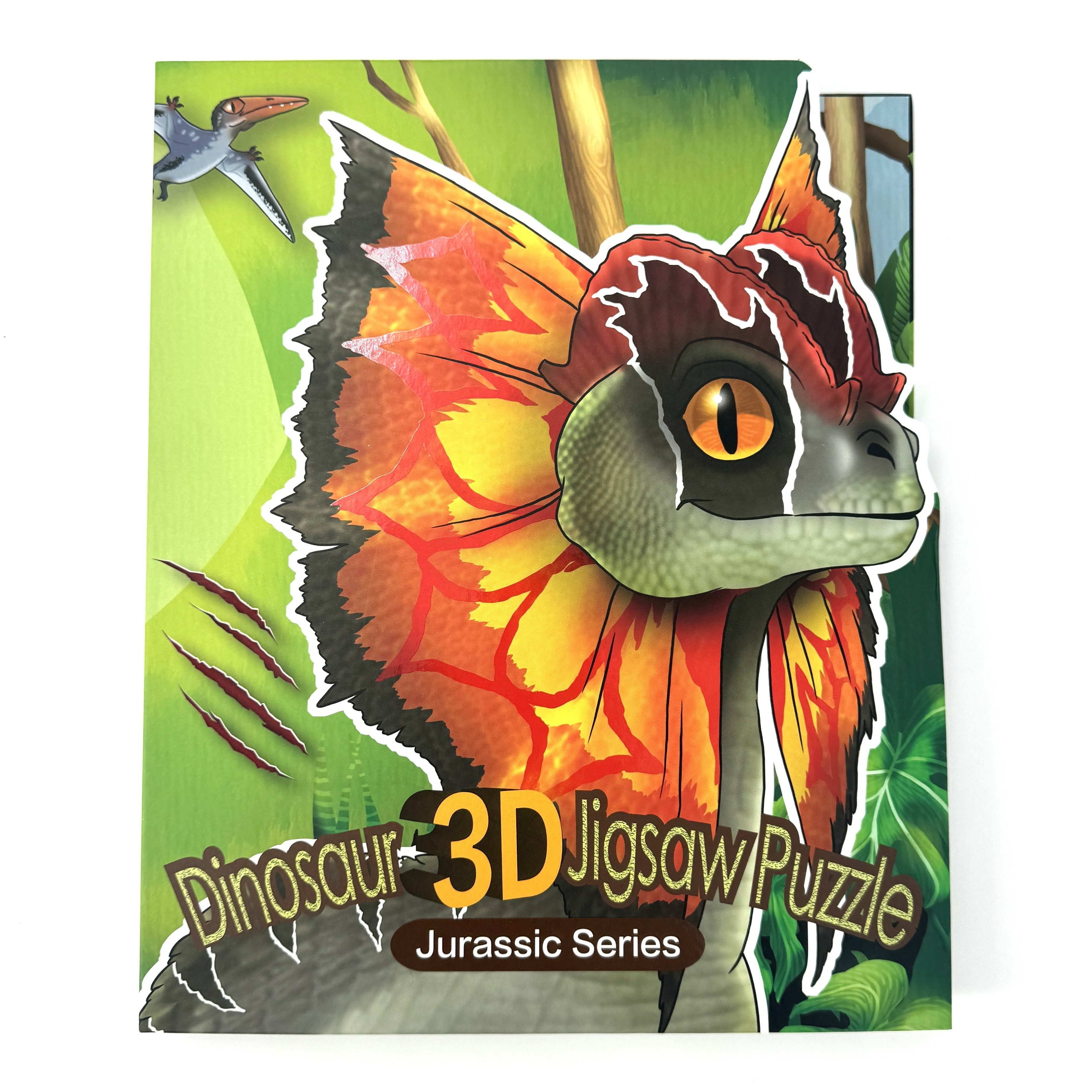 Jurassic Book Series 1 -Dilophosaurus & Campylognathoides