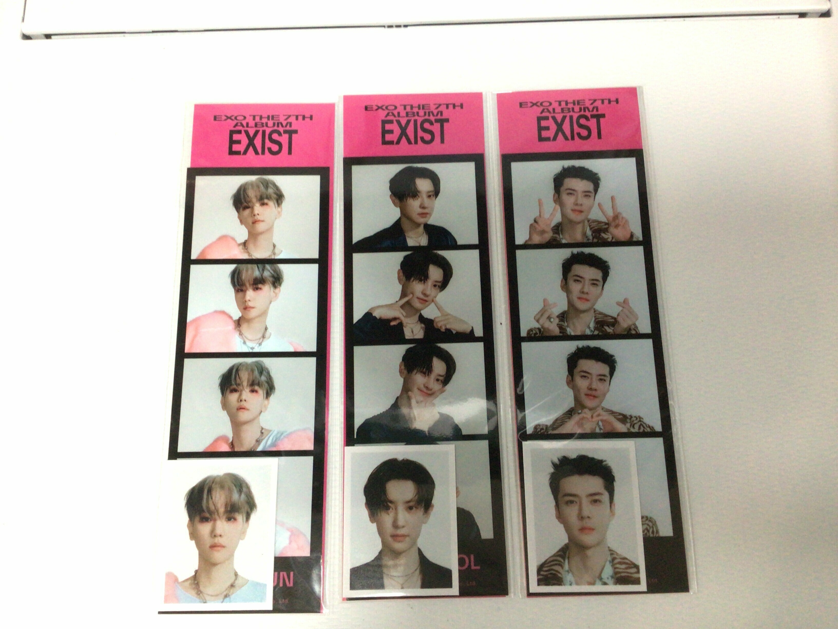 EXO Exist  4 cut photo set