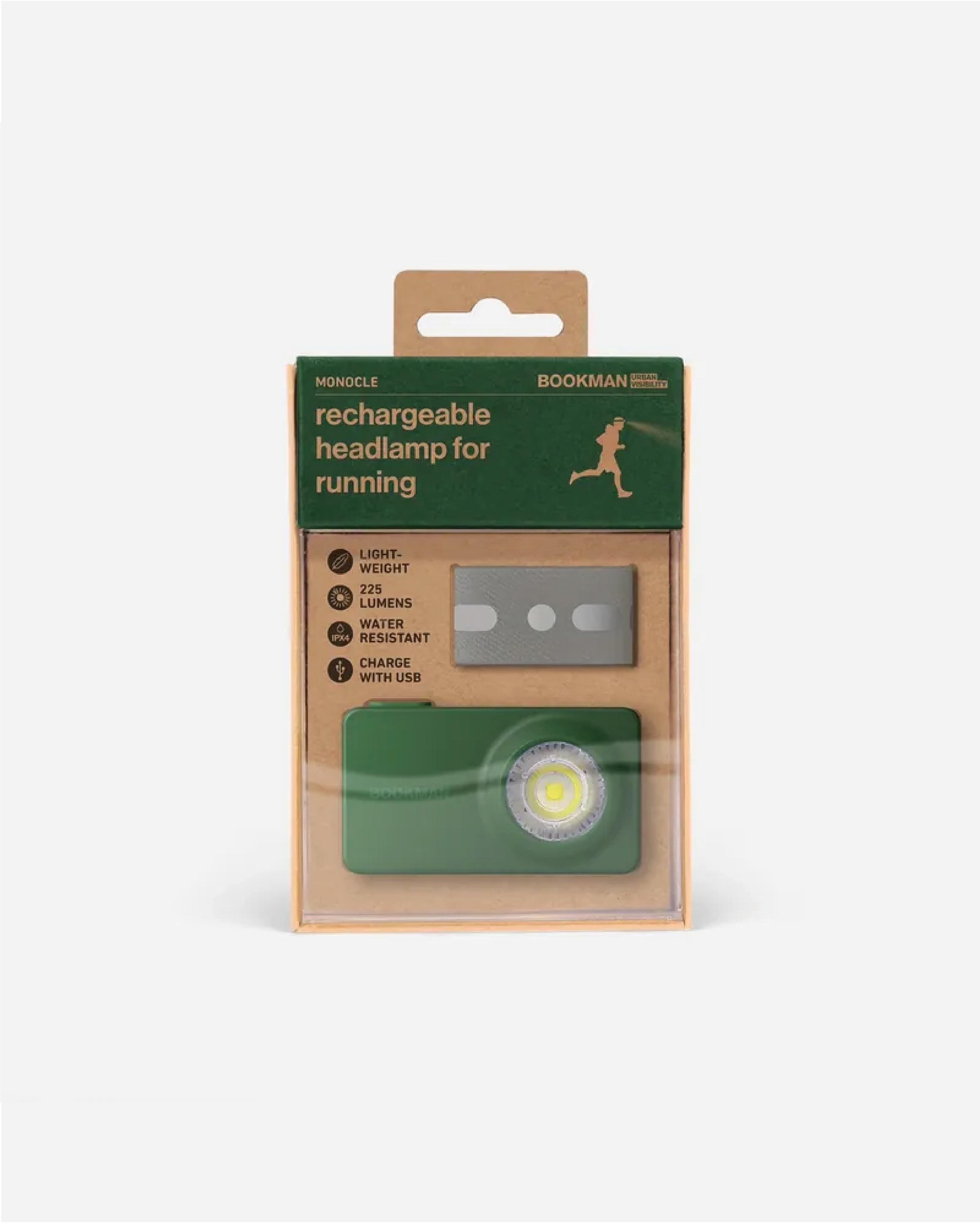 【BOOKMAN】Monocle 頭燈 Green/綠色