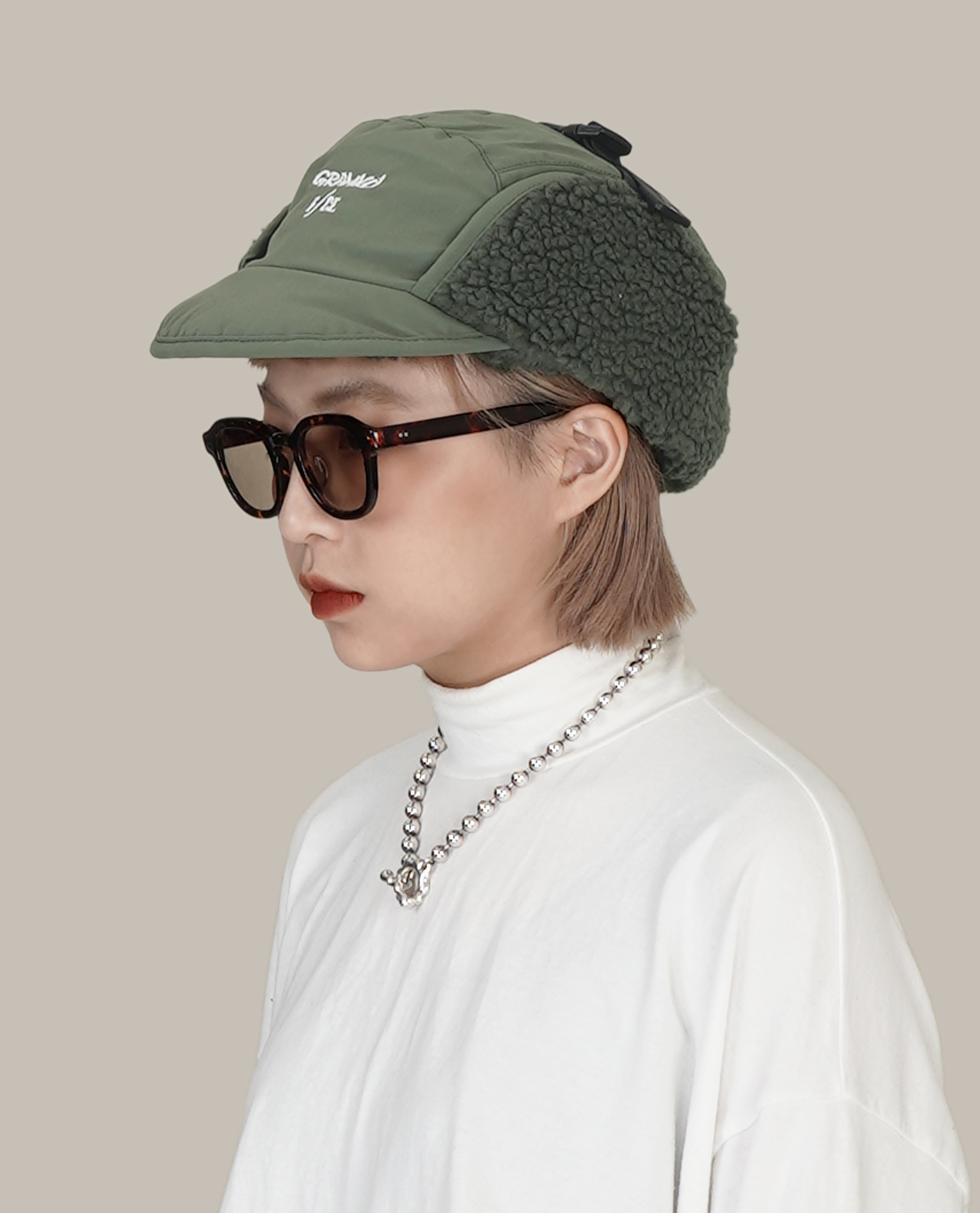 GRAMCCI by F/CE. BOA CAP - 23FW 搖粒絨遮耳帽