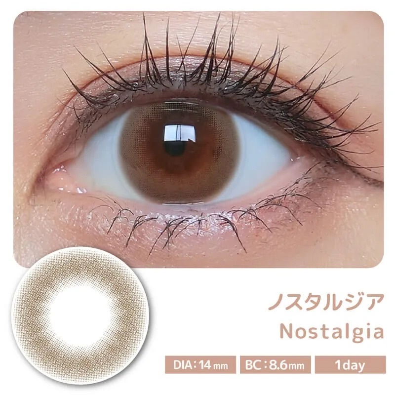 [日拋] COLOR MAJORITY 1 Day NOSTALGIA 日拋彩妝隱形眼鏡｜每盒10片