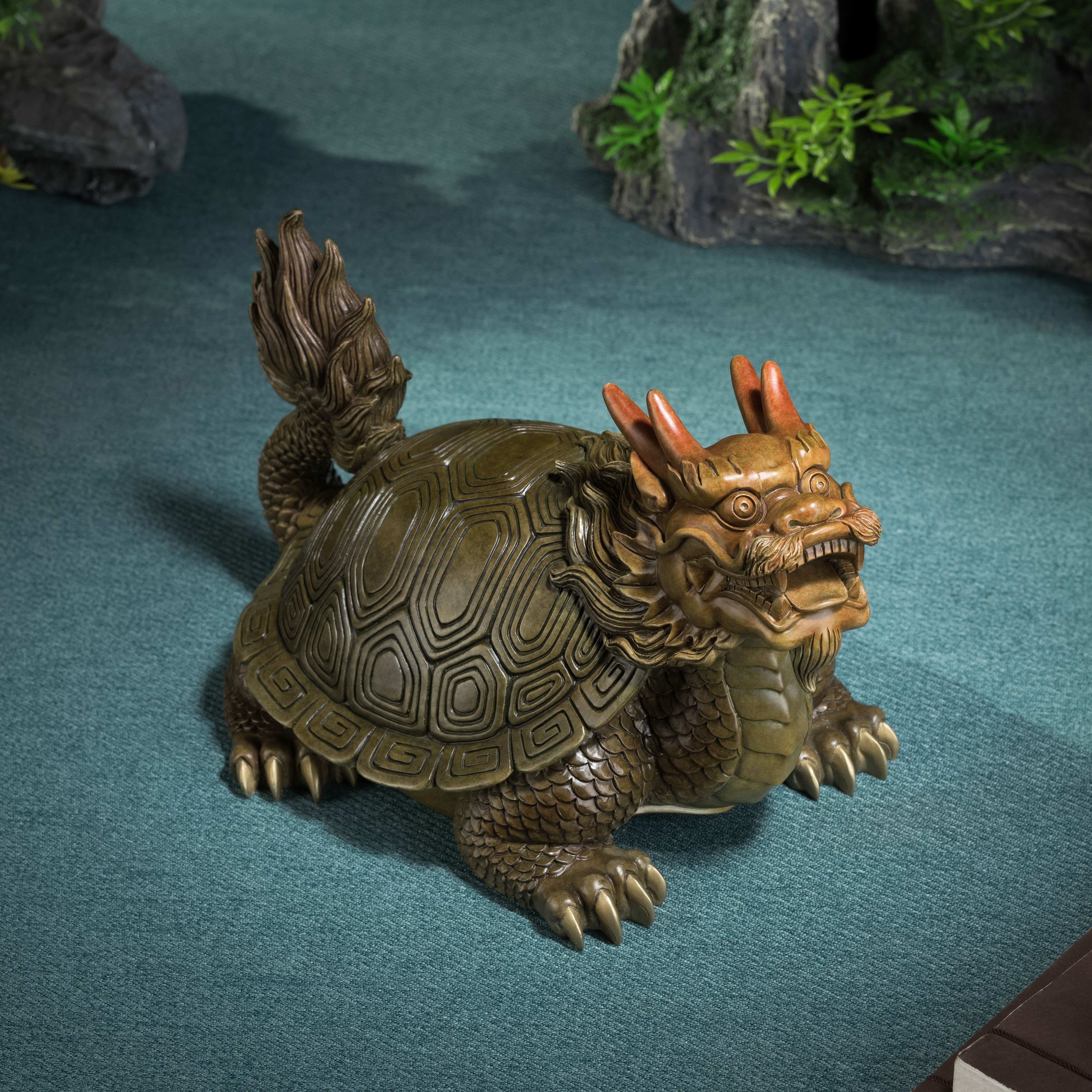 青龍銅龜 福壽龍龜｜銅作工藝品