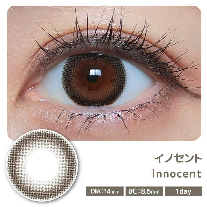 [日拋] COLOR MAJORITY 1 Day INNOCENT 日拋彩妝隱形眼鏡｜每盒10片