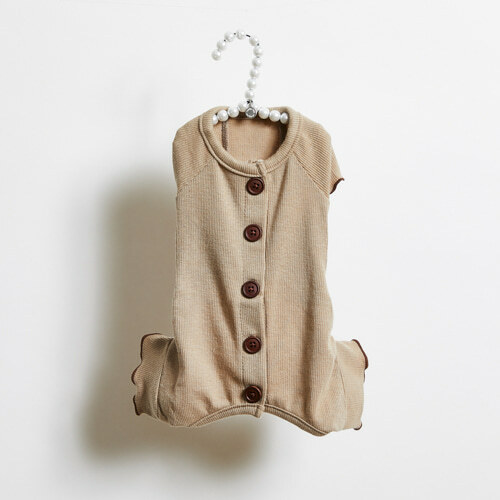 Louisdog 咖啡連身褲