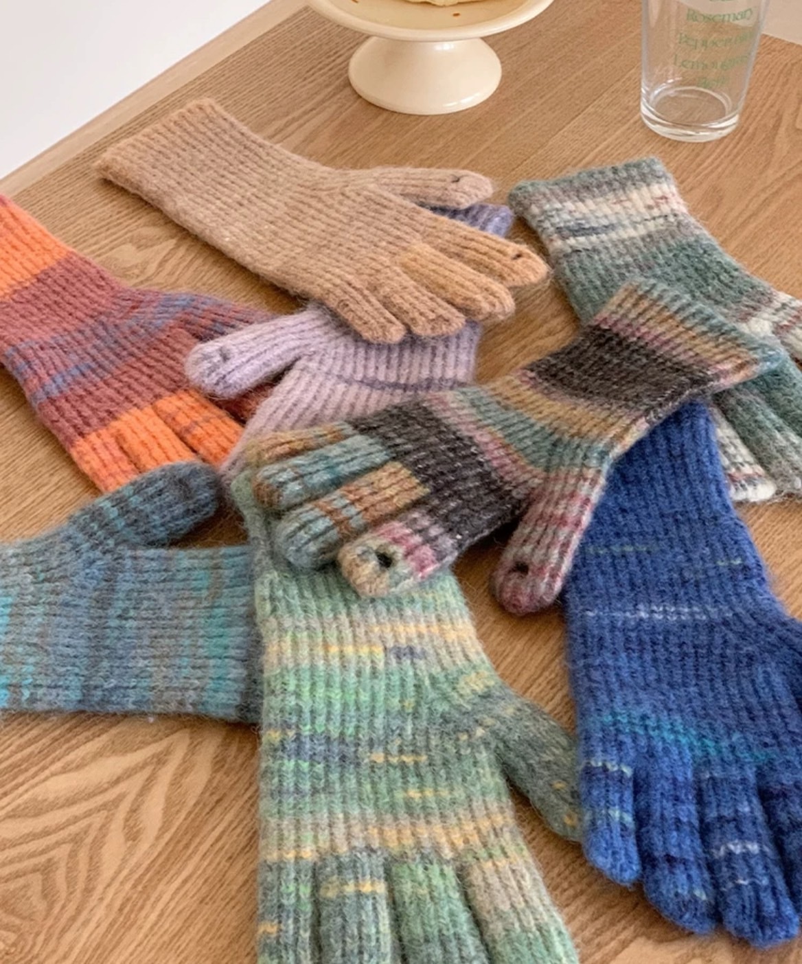 🉑️觸控調色盤針織手套/六色