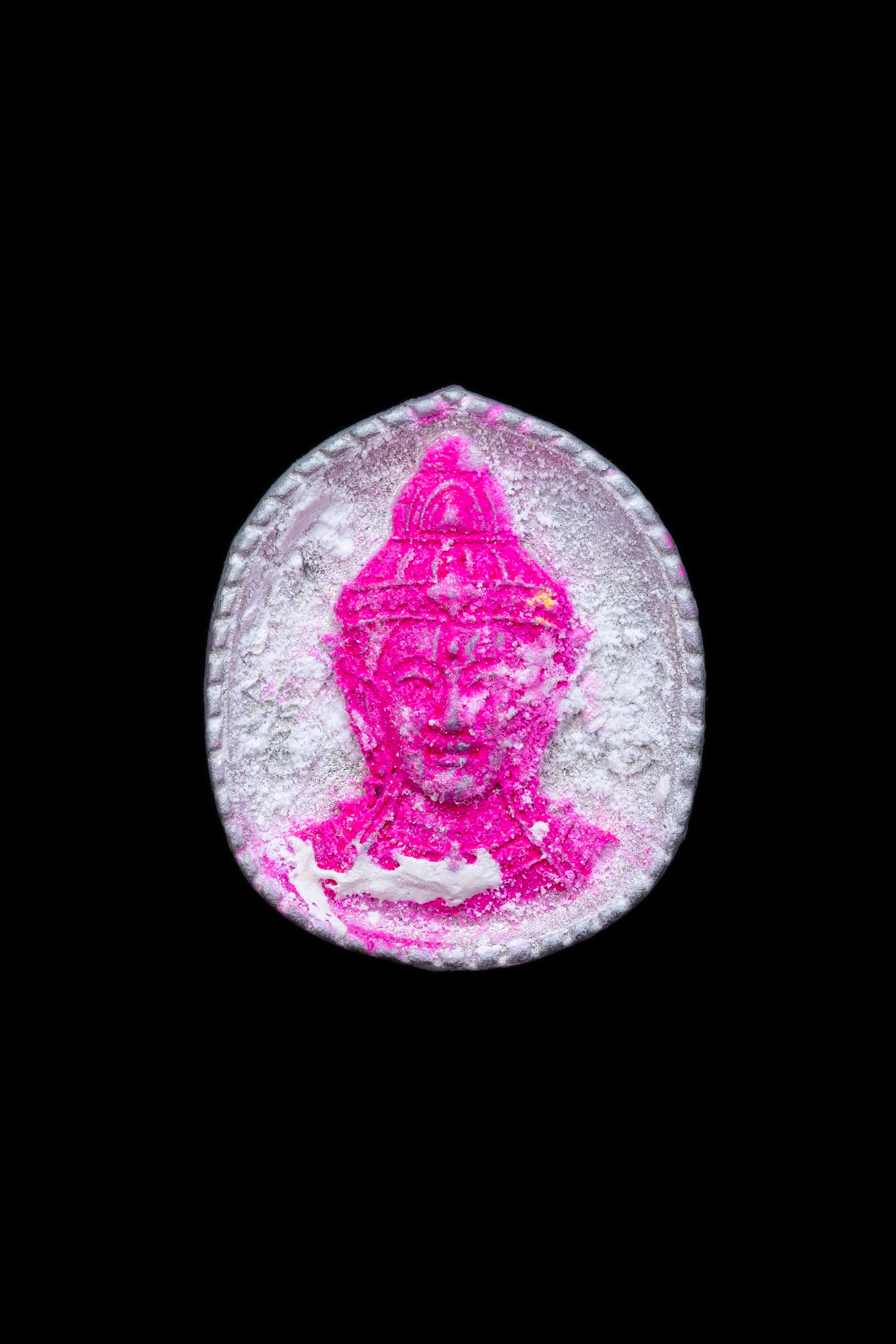 『泰國佛牌』澤度金天神 帕阿贊初 瓦普泰沙丸 「哈樂」加持四年 日暈法會 17231206