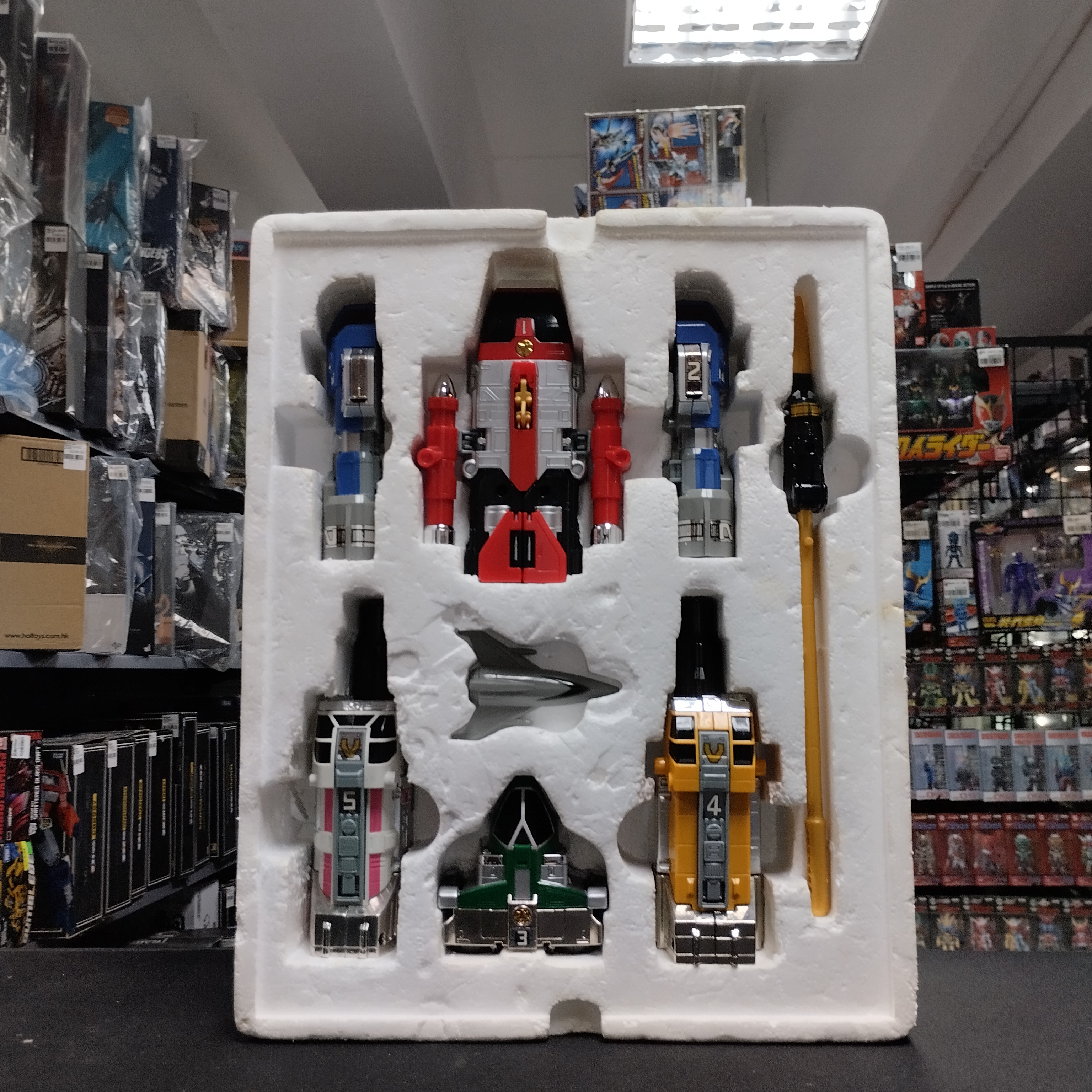 戰隊系列-DX 超合金 救急戰隊 流星合體