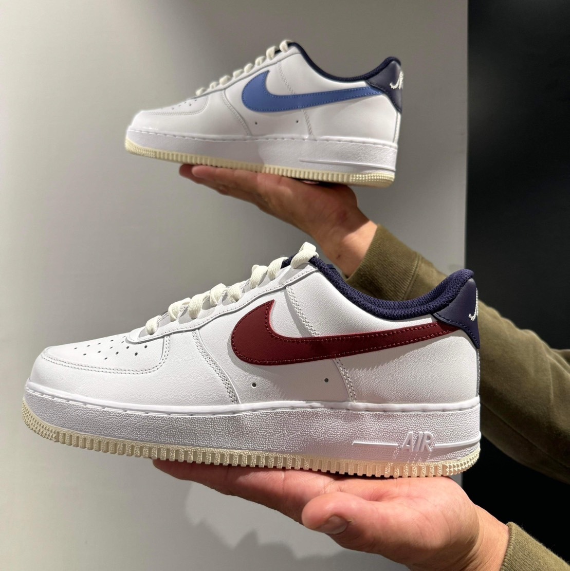 Nike Air Force 1 From Nike To You 男AF1 紅藍鴛鴦休閒鞋FV810