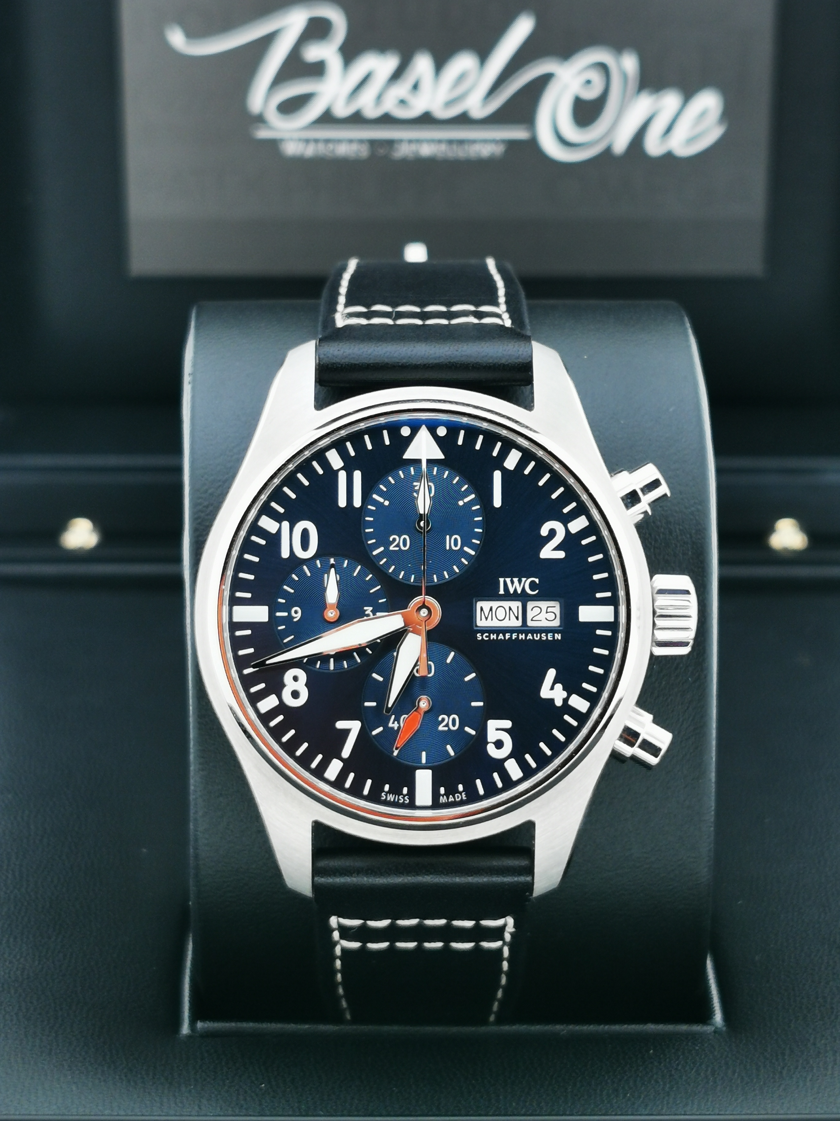 BRAND NEW IWC IW388101 388101 BLUE DIAL PILOT’S WATCH CHRONOGRAPH 41 MM