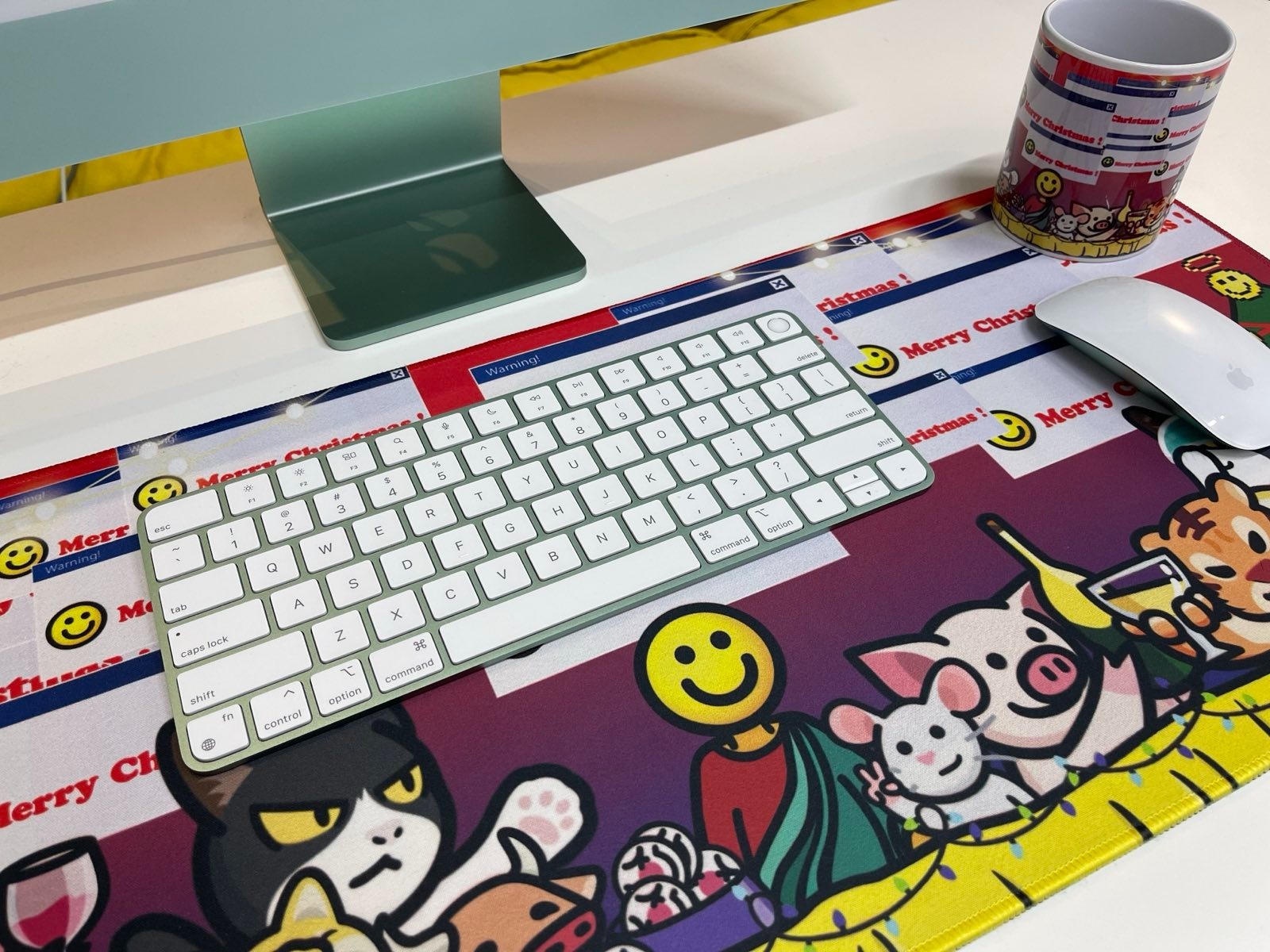 Crab x LIHKG 連登動物最後的晚餐滑鼠墊| 連登書檯墊| 蟹貨倉自創產品| LIHKG 官方授權產品系列| 本土品牌