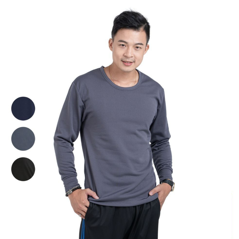 【HENIS】 H-TECH  磨毛機能保暖衣 (經典圓領)