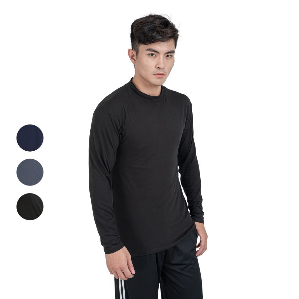 【HENIS】 H-TECH  磨毛機能保暖衣 (韓系高領)