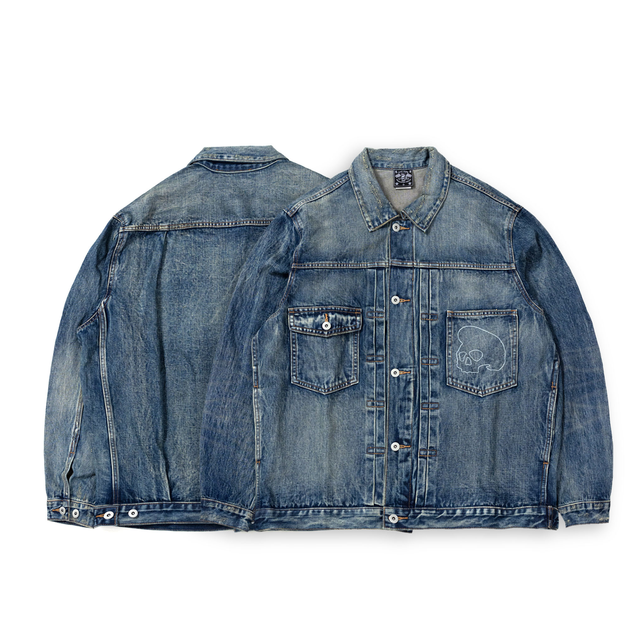 BAD KIDS 惡童 23A/W Selvedge denim jacket (14OZ重水洗破壞赤耳牛仔外套)