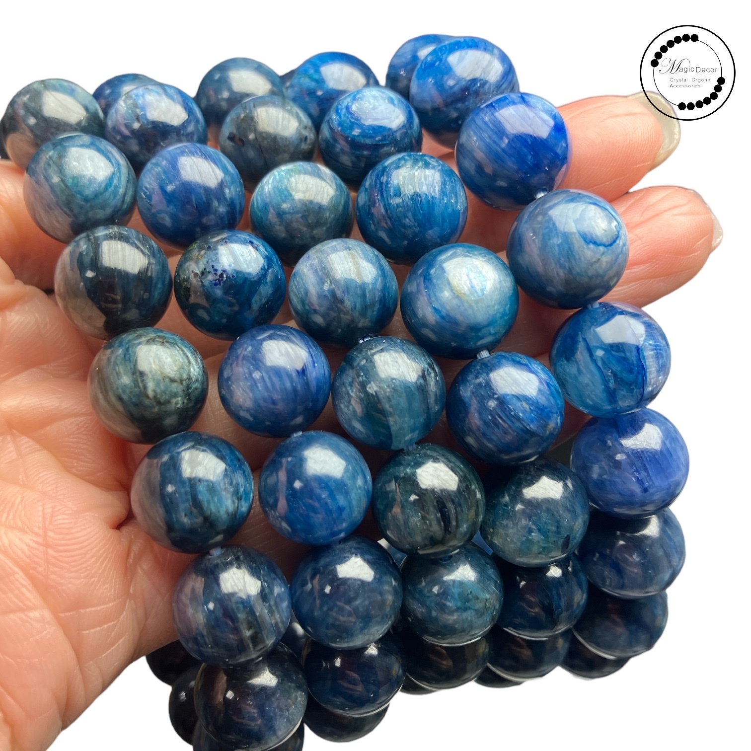 250712 - B30 10mm+老礦藍晶莫奈花園手串