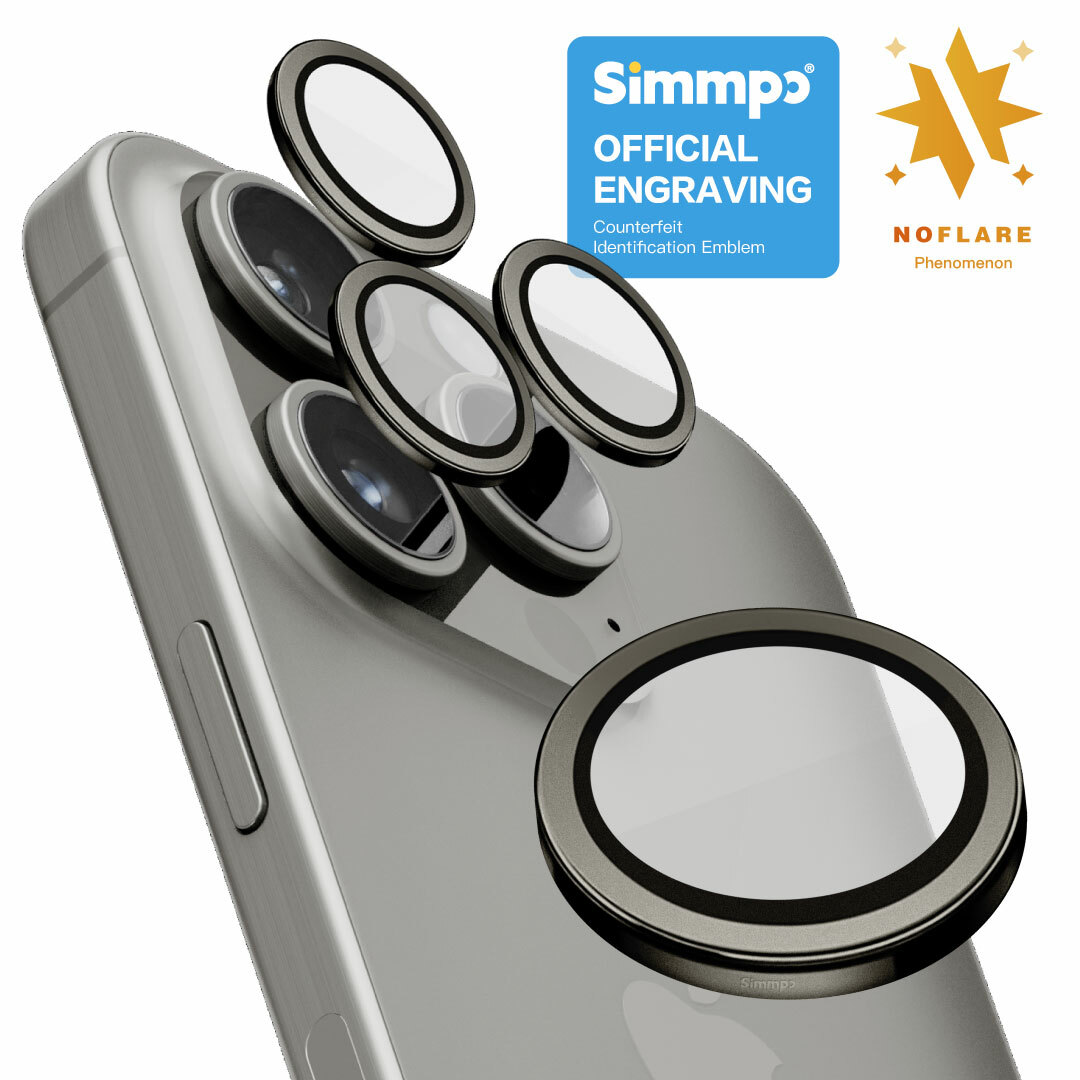 【2顆鏡頭】iPhone 攝影光學鏡頭貼 Lens Ultra 2.0 (第二代) - iPhone 15/15Plus (鈦色款)