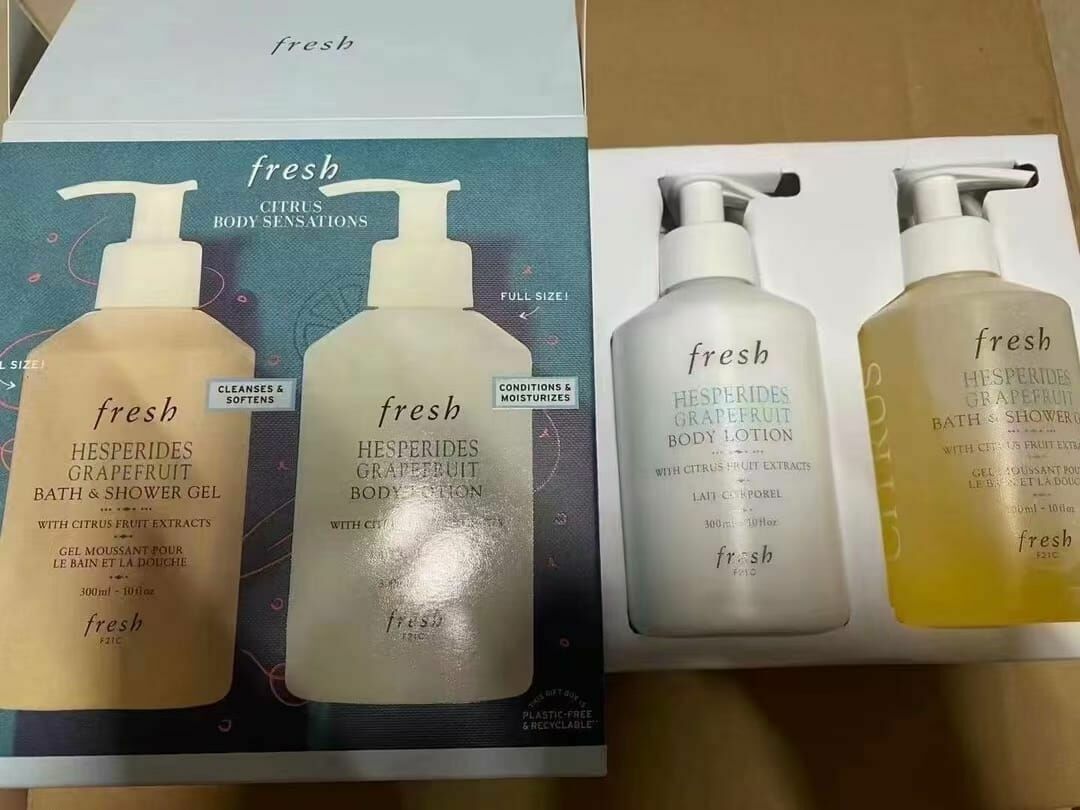 fresh馥蕾詩西柚身體護理兩件套