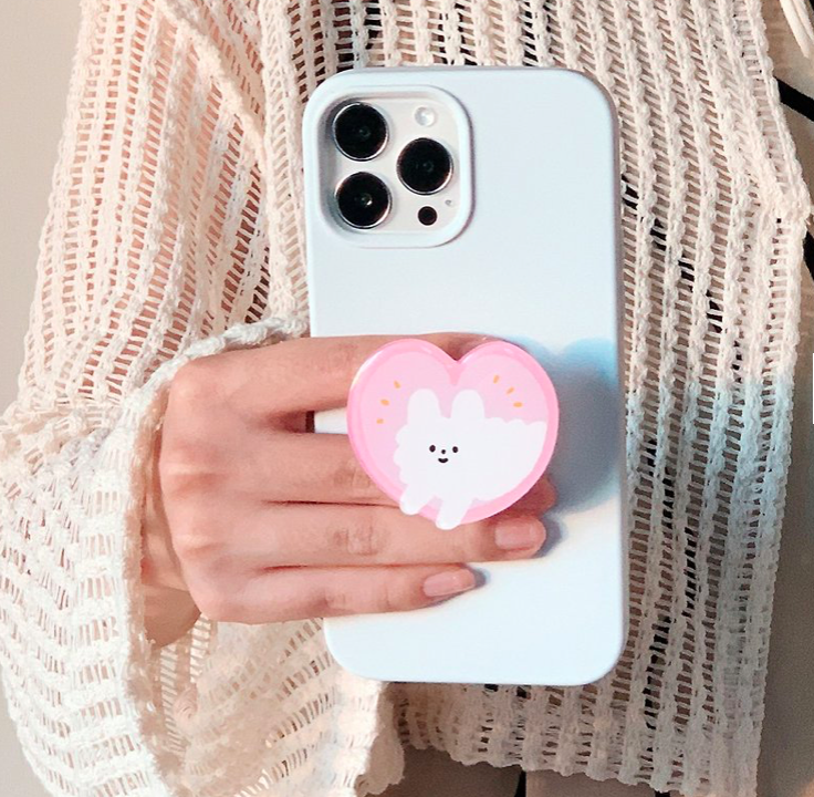 狗狗雲愛心 手機氣囊支架｜右手超人