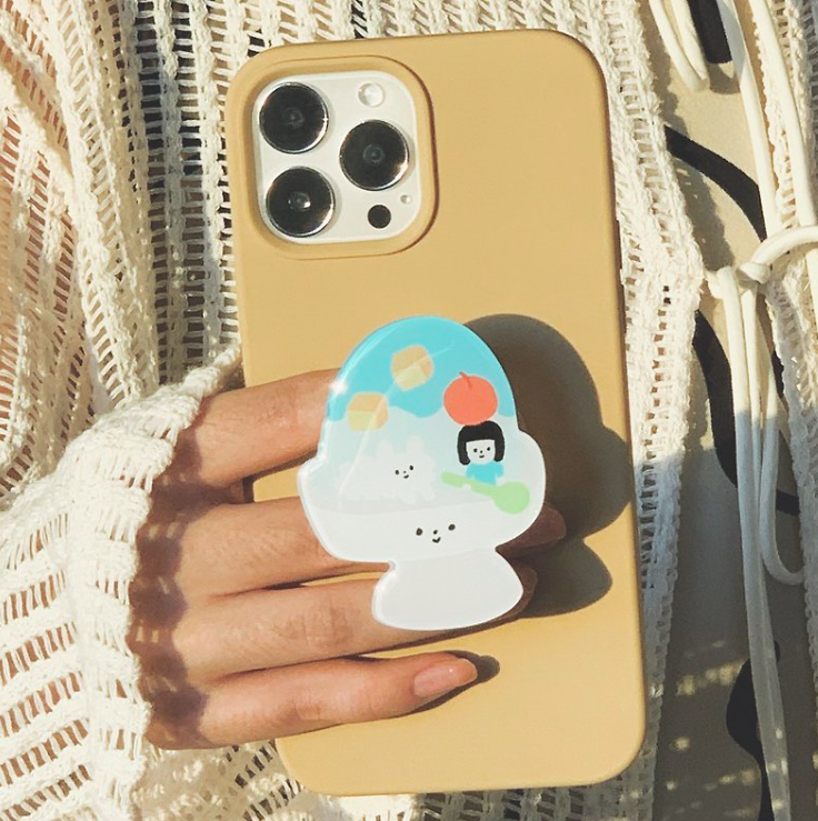 刨冰 手機氣囊支架｜右手超人