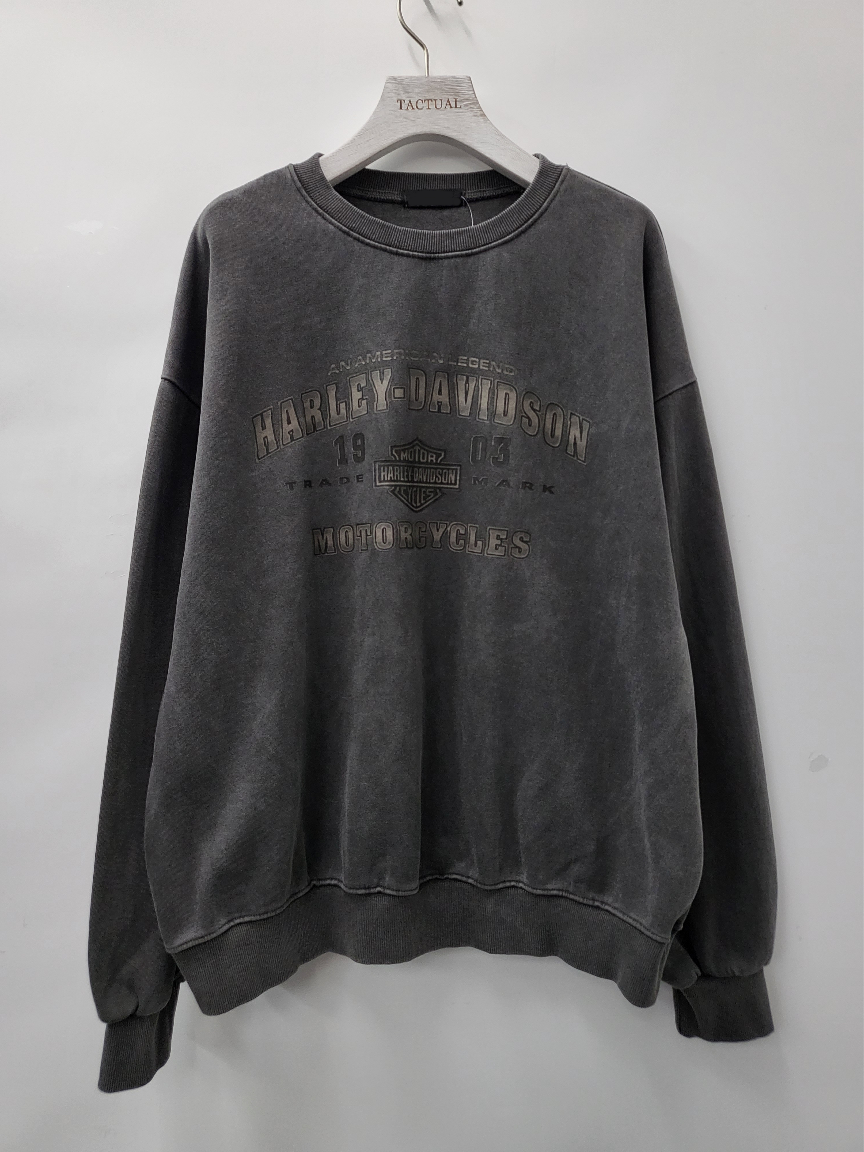 洗水Harley Davidson圖案衛衣 T5244