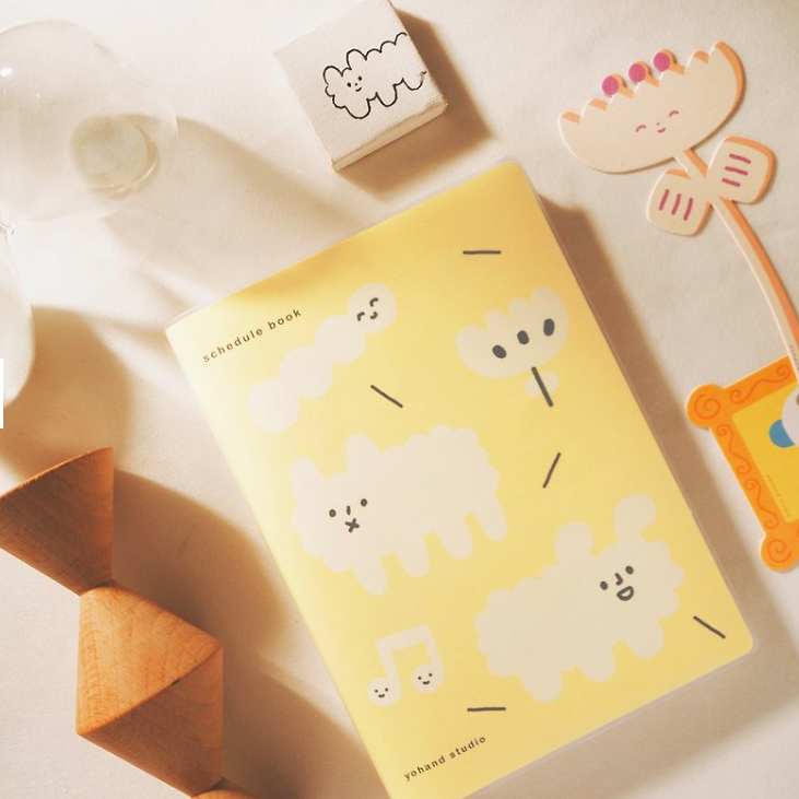 軟綿綿 萬年曆 手帳本｜右手超人