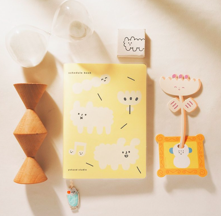 軟綿綿 萬年曆 手帳本｜右手超人