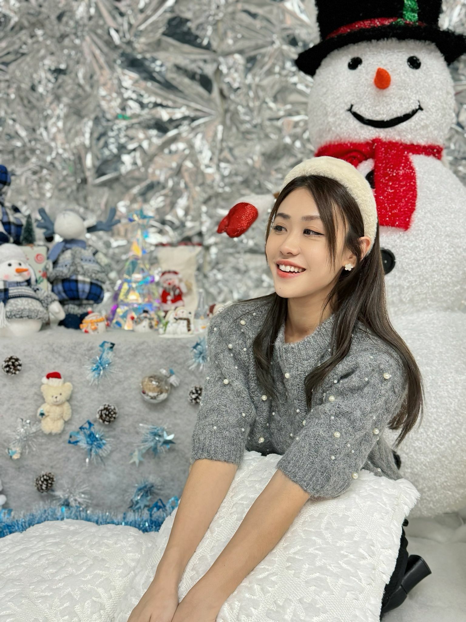 TOP#5549 🤍漫天雪上衣