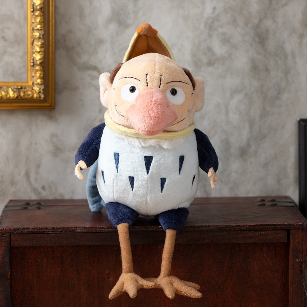 現貨┃日本 吉卜力 宮崎駿 蒼鷺與少年 玩偶 娃娃 鷺人