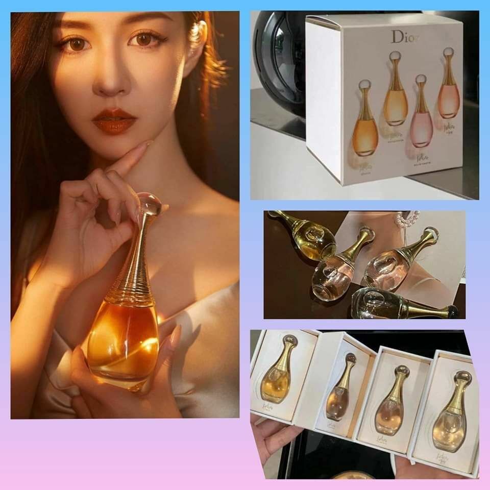 Dior真我香水四件套 (5mlx4)